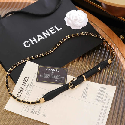 Chanel 2026 Rhinestones Pearl Chain Belt 206274