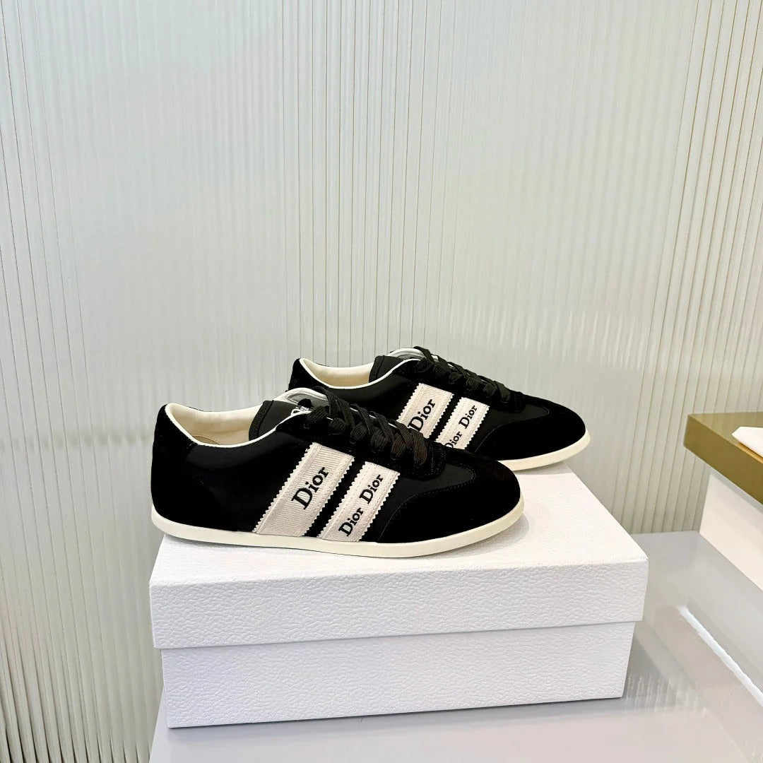 Dior 2026 Ribbon Sneaker Suede Calfskin 713660