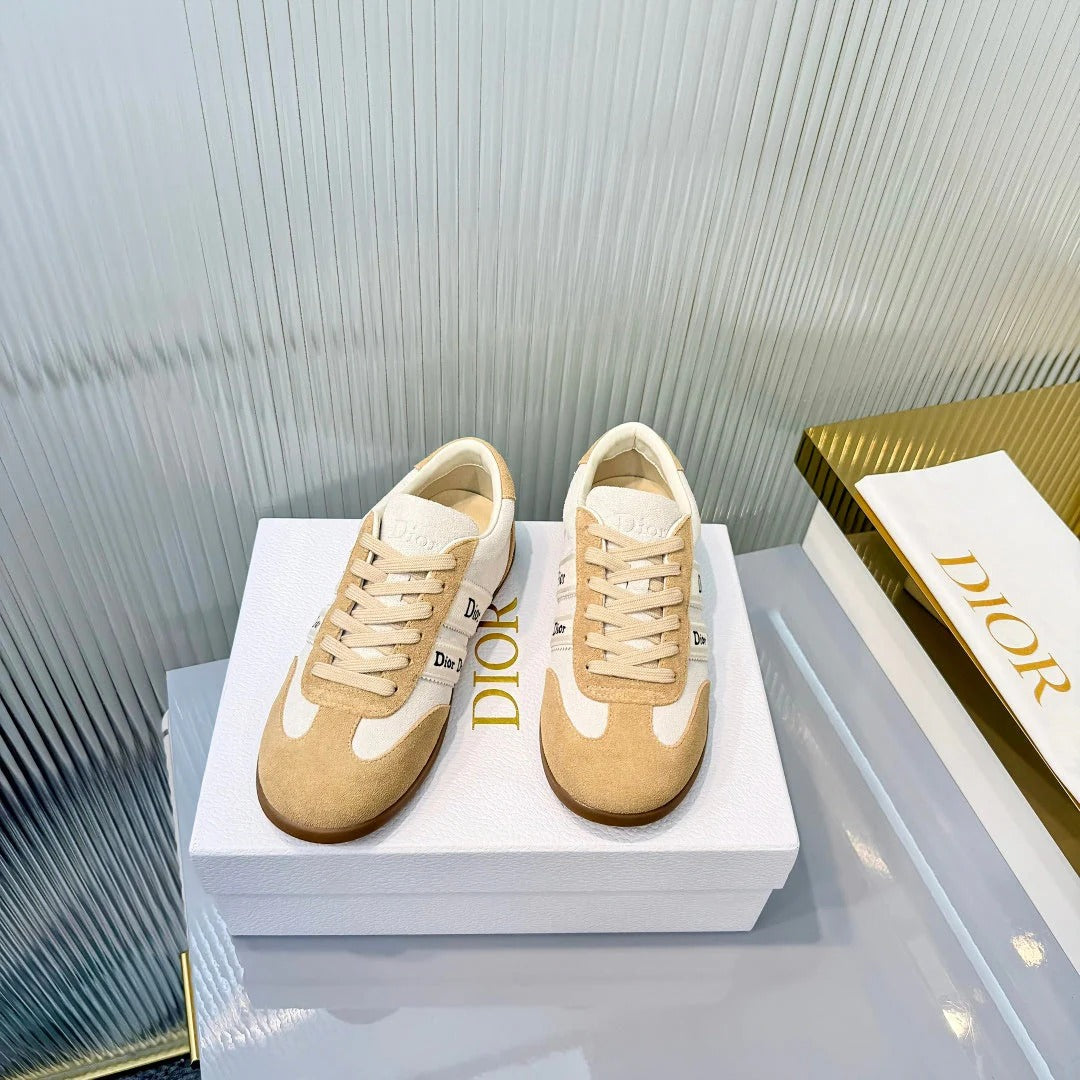 Dior 2026 Ribbon Sneaker Suede Calfskin 713660