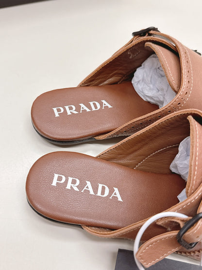 PRA 26S Mule Camel Brown Sheepskin 600581