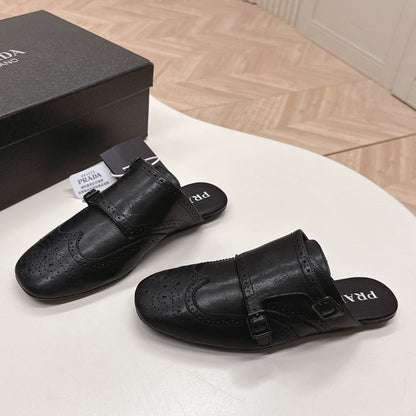 PRA 26S Mule Black Sheepskin 600582