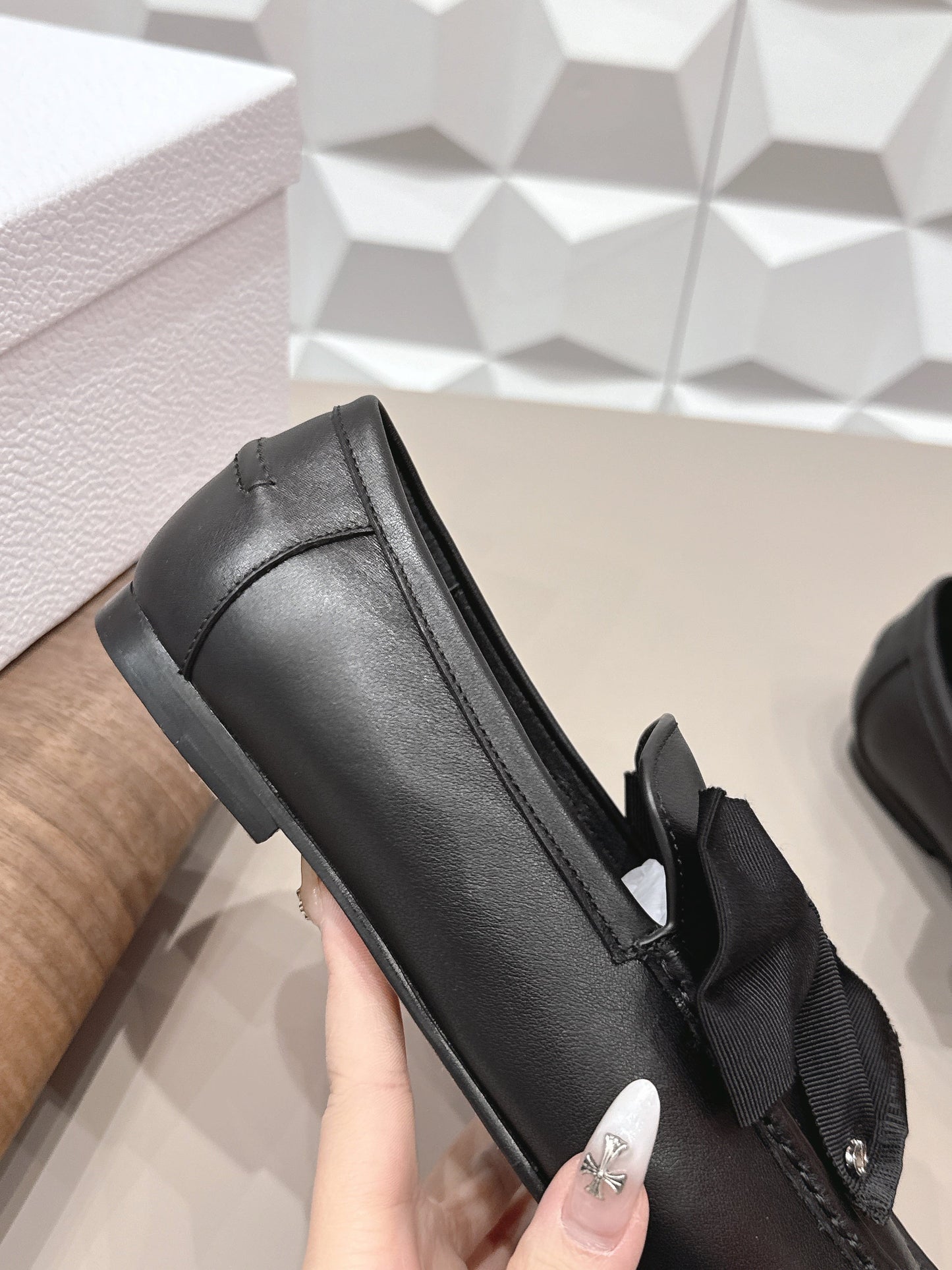 CD Diorissimo Loafer Black Sheepskin 613690