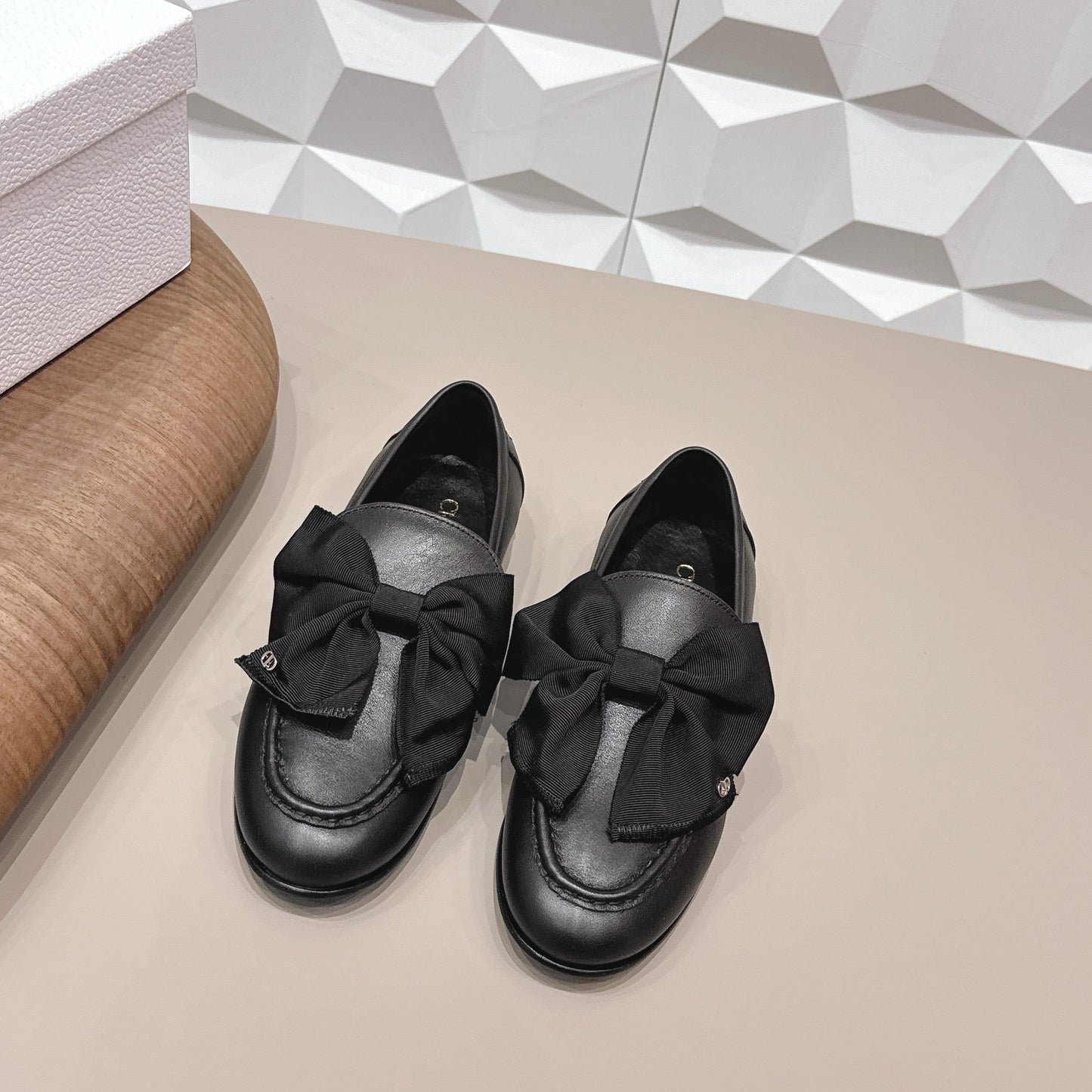 CD Diorissimo Loafer Black Sheepskin 613690