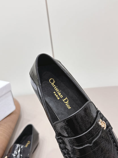 CD 26A Loafers Black Patent Leather 738311