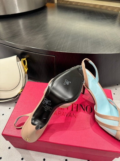 VT 25 Mesh Slingback Pink Sheepskin 327590
