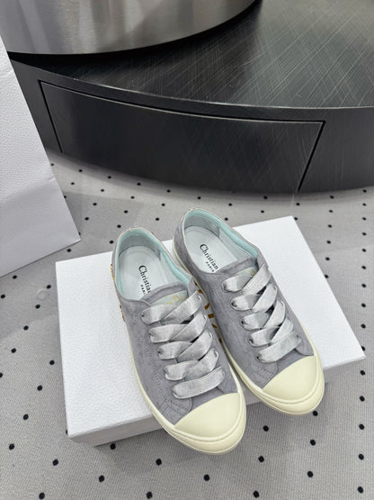 Dior Lucky Sneaker Grey Suede 618072