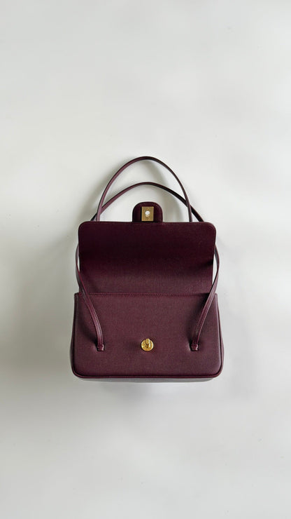 Chanel 26 Shoulder Bag 22 Burgundy Caviar Leather