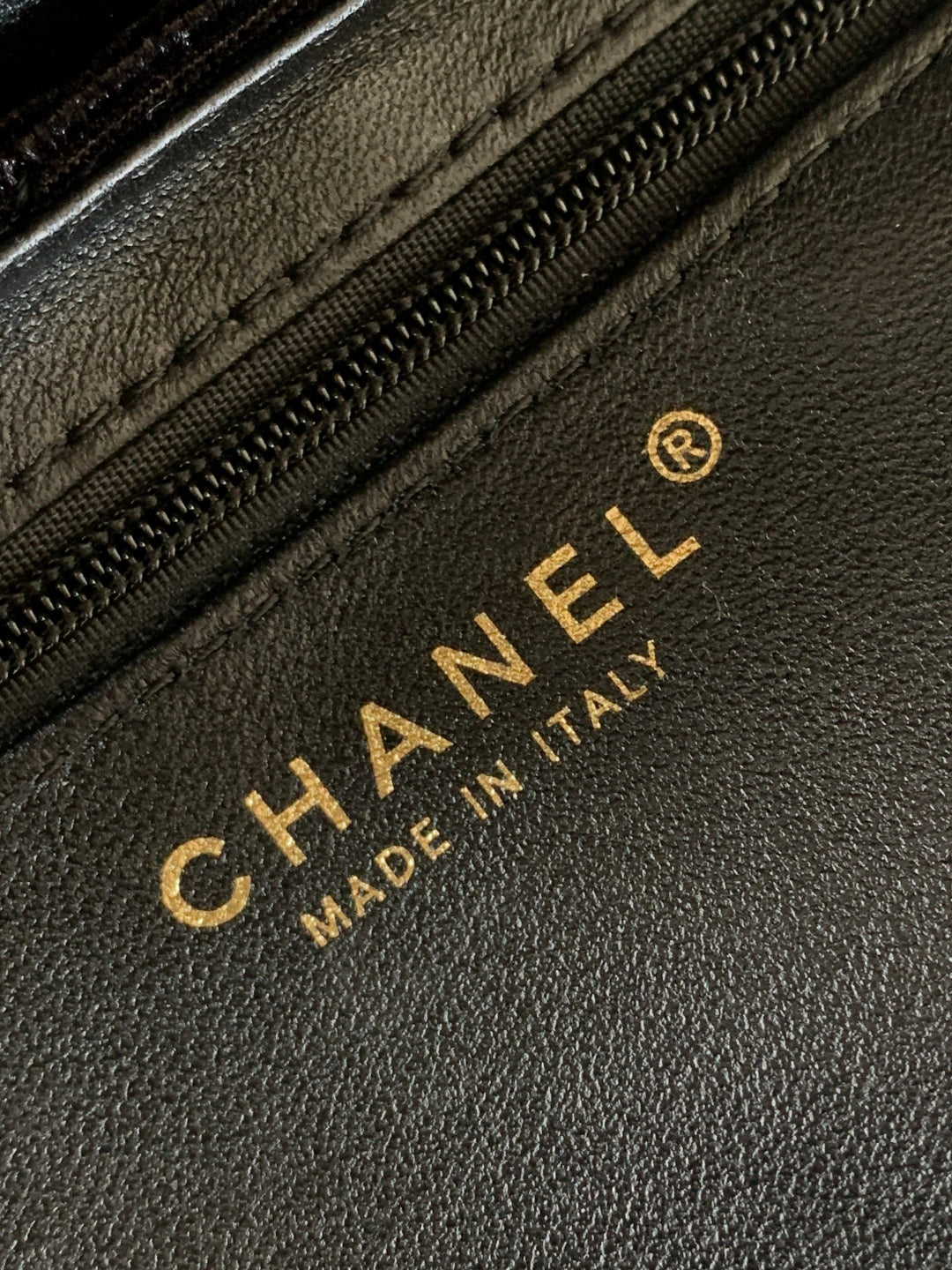cc 24a nano 19cm kelly shopper bag black velvet