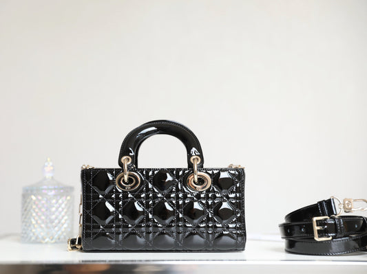 CD Lady D-Joy Black Patent Leather