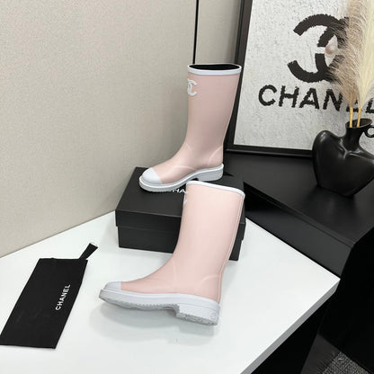 CC 26s Rain Boots Light Pink Rubber 927137