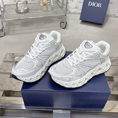 CD 26s Sneaker White Mesh Suede 905041