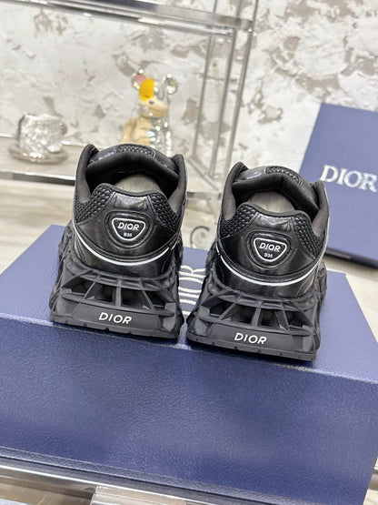 CD 26s Sneaker Black Mesh Suede 905042