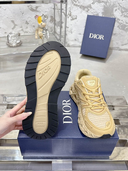 CD 26s Sneaker Beige Mesh Suede 905044