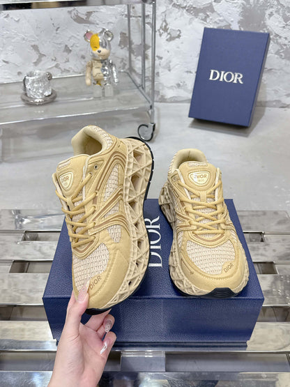 CD 26s Sneaker Beige Mesh Suede 905044