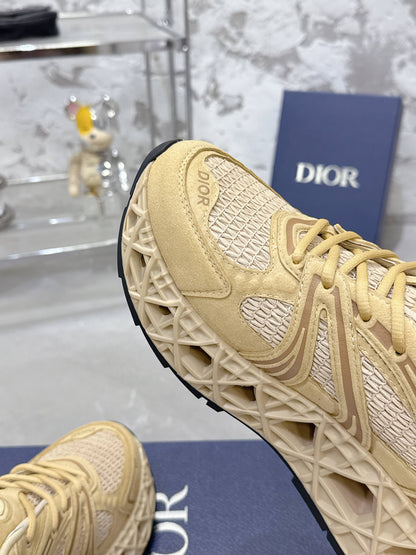 CD 26s Sneaker Beige Mesh Suede 905044