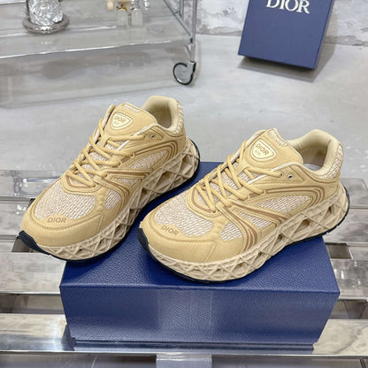 CD 26s Sneaker Beige Mesh Suede 905044