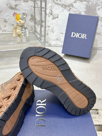 CD 26s Sneaker Brown Mesh Suede 905045