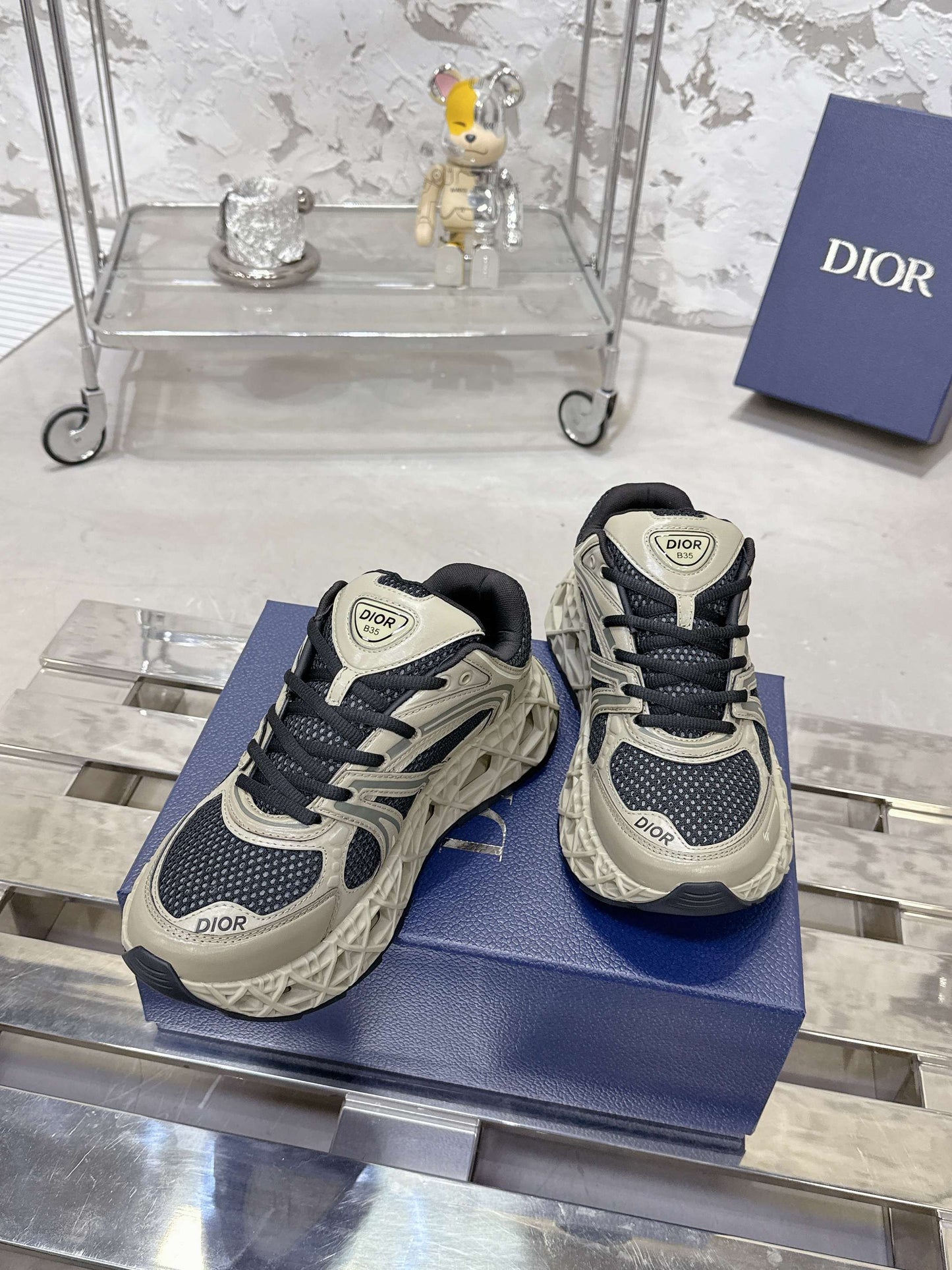 CD 26s Sneaker Olive Black Mesh Suede 905047