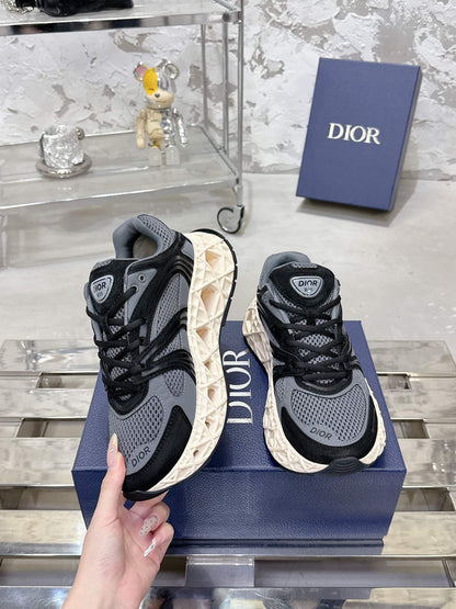 CD 26s Sneaker Grey Black Mesh Suede 905050