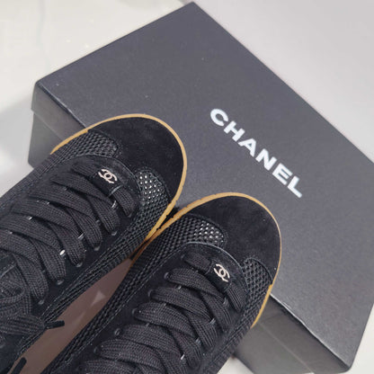 CC 26s Sneakers Black Suede Mesh 953776