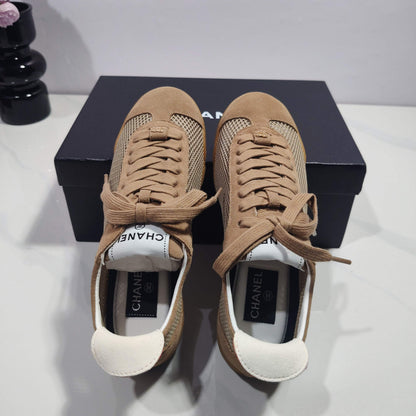 CC 26s Sneakers Beige Suede Mesh 953775