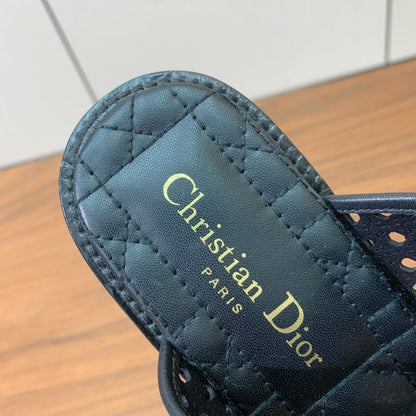 CD D-Avenue Slide Black Cowhide 792659