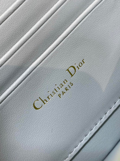 CD Miss Caro 17 Bag Light Blue Calfskin 226496