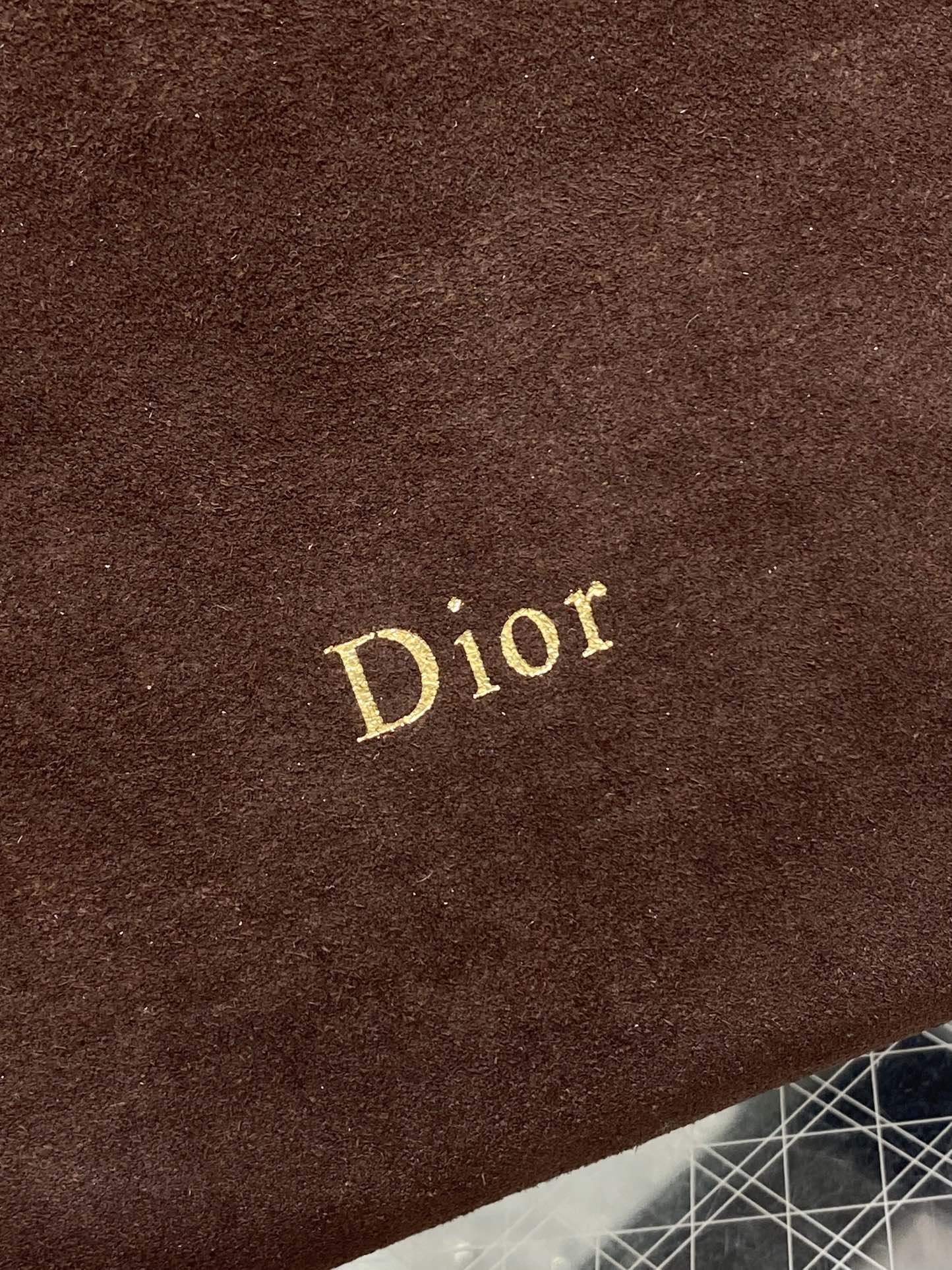 Dior Medium Diorly Bag Coffee Suede 286588