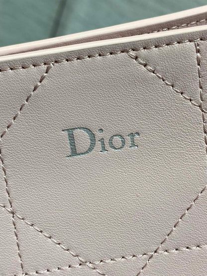 Dior Trianon Bag Light Pink Macrocannage Lambskin 286599