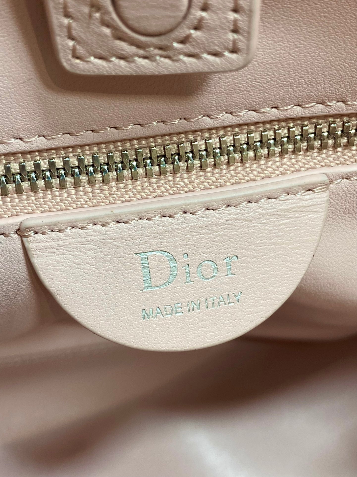 Dior Trianon Bag Light Pink Macrocannage Lambskin 286599