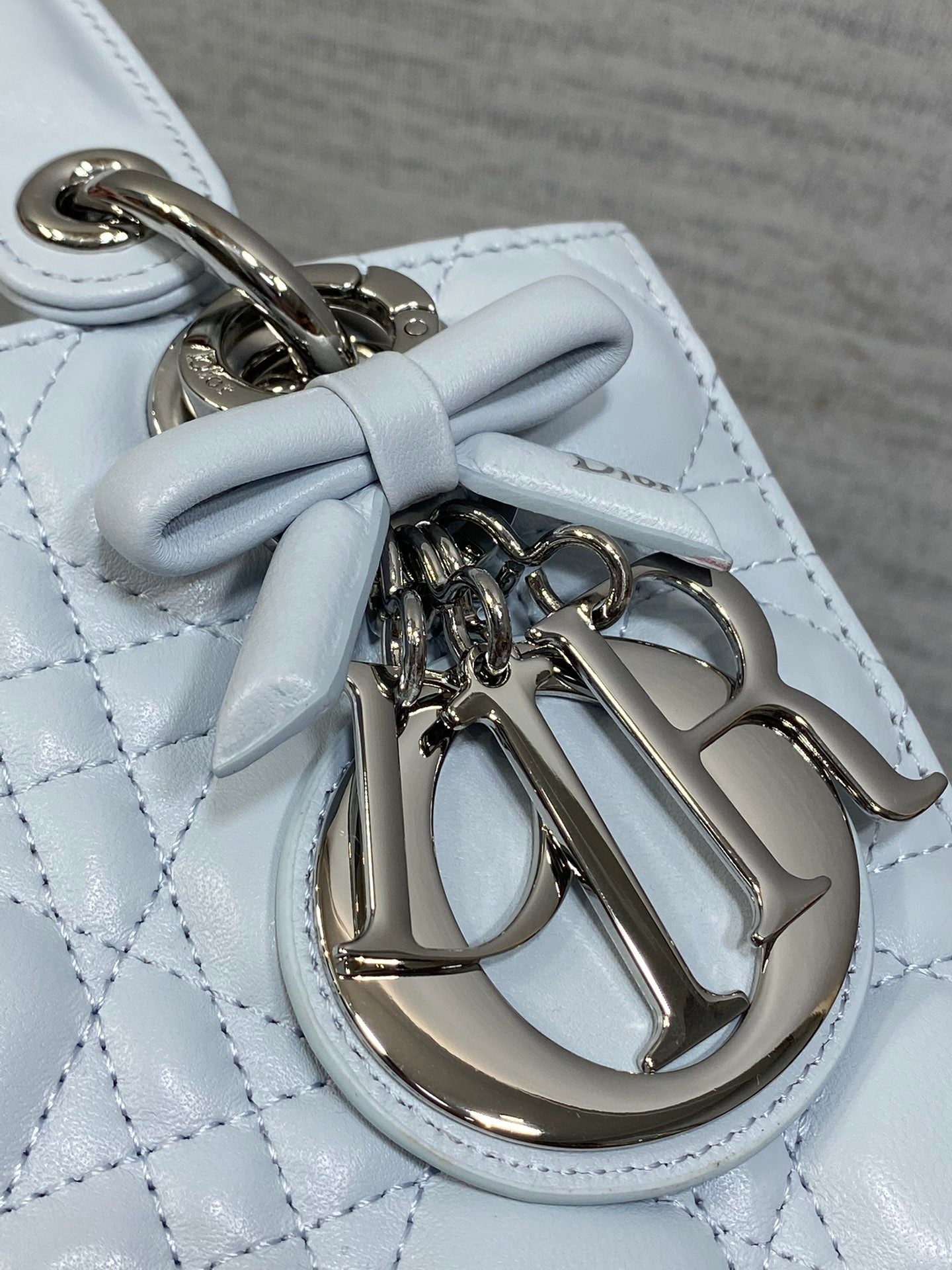 Dior 2026 Lady Dior Bag Glacier Blue Lambskin 286617