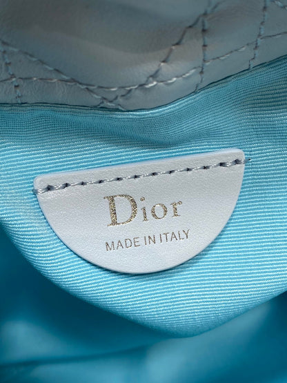CD Adiorable Mini Bucket Bag Glacier Blue Lambskin 286643