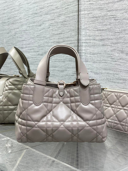 CD Toujours Bag 23cm Charcoal Gray Calfskin 286662