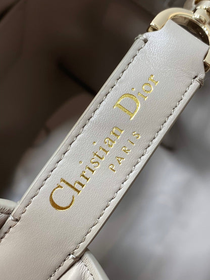 CD Toujours Bag 18cm Charcoal Gray Calfskin 286662