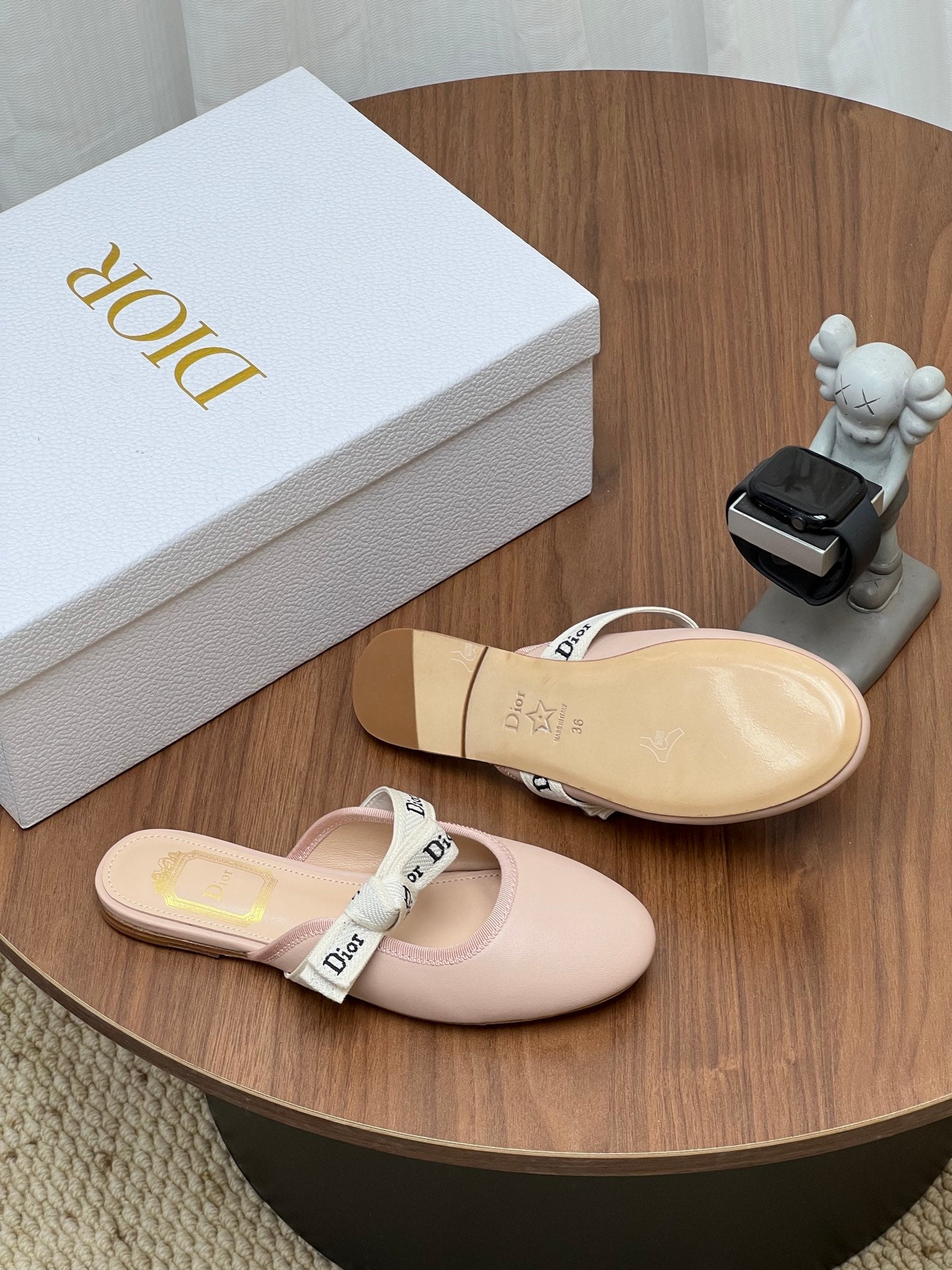 Dior 2026 J'Adior Mule Pink Cowhide 846584