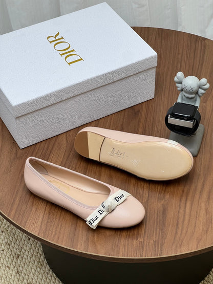 Dior 2026 Ballet Flat Pink Cowhide 846588