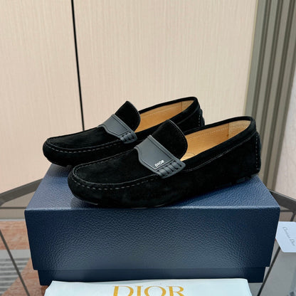 CD Odéon Men’s Loafer Black Suede 664117