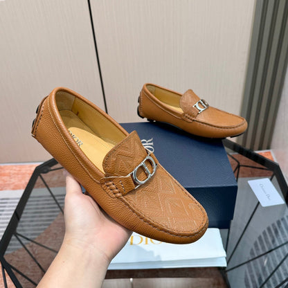 CD Odéon Men’s Loafer Tan Brown Grain Cowhide 664118