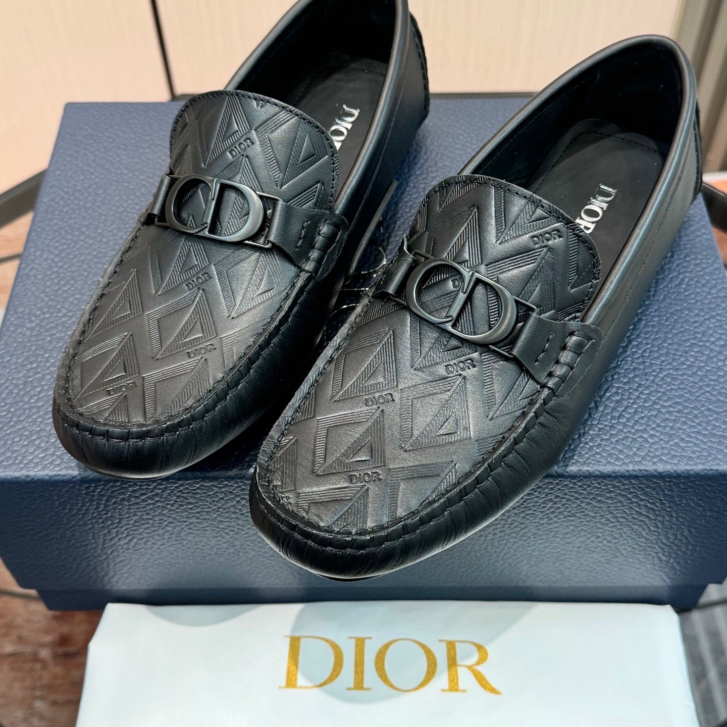 CD Odéon Men’s Loafer Black Cowhide 664122