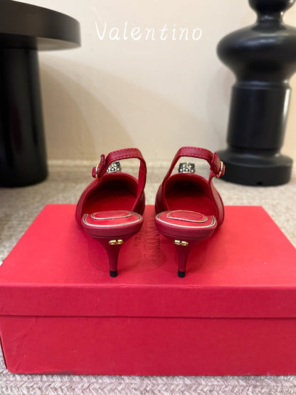 VT 26s Panthea Pumps 55mm Burgundy Goatskin 104727