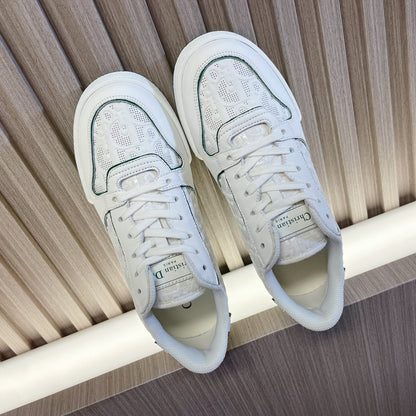 CD 26s One Sneaker White Green Calfskin 920126