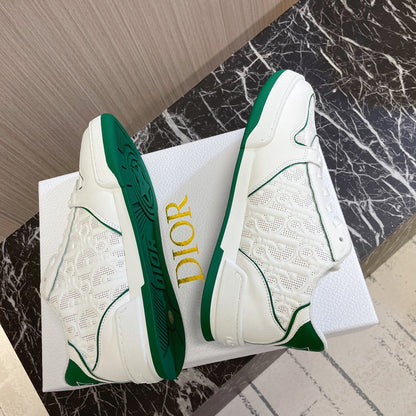 CD 26s One Sneaker White Green Calfskin 920126