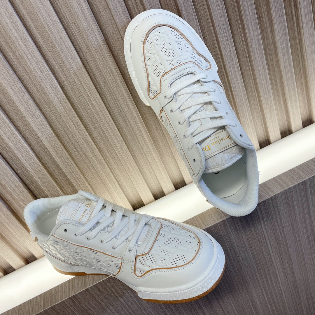 CD 26s One Sneaker White Gold Calfskin 920128