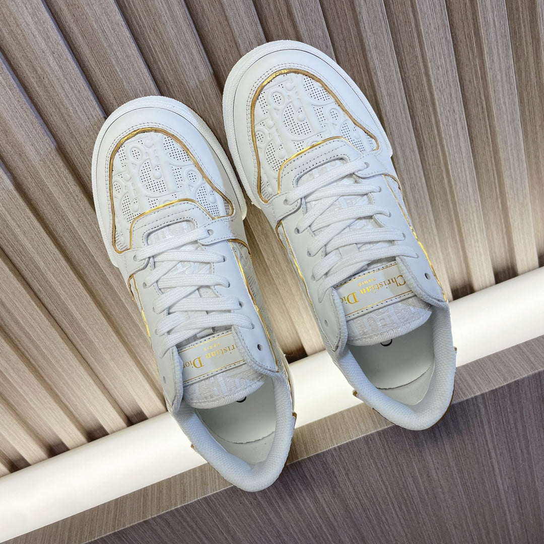 CD 26s One Sneaker White Gold Calfskin 920129