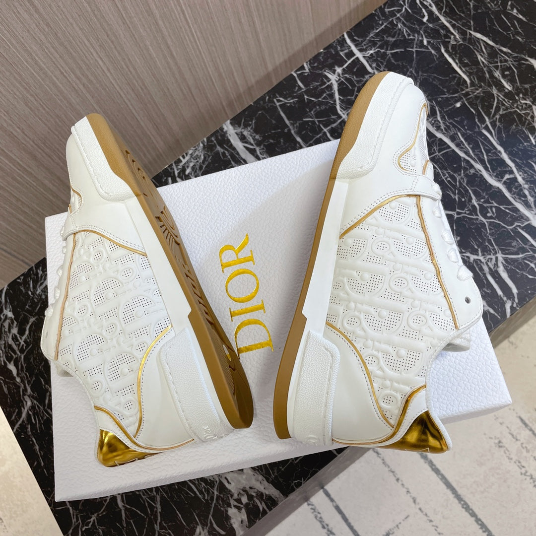CD 26s One Sneaker White Gold Calfskin 920129