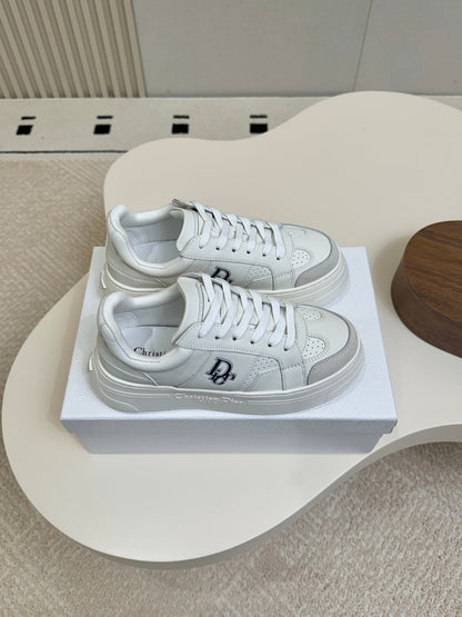 CD 26s Sneaker White Grey Calfskin Suede 920132