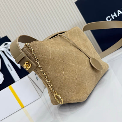 Chanel 2026 Bag 26cm Suede Leather 156914