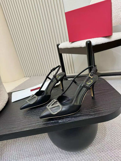 Valentino Slingback Pump High heels Sheepskin 239560