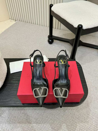 Valentino Slingback Pump High heels Sheepskin 239560