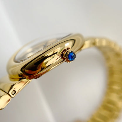 Baignoire Gold White Dial